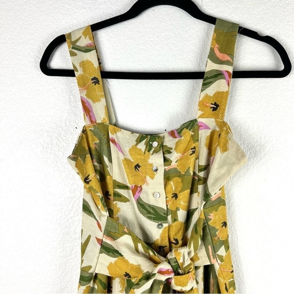 L*SPACE Mykonos multi-color midi dress in Ibiza floral size XS - Picture 3 of 12